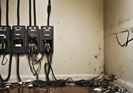 electrical emergency warning signs